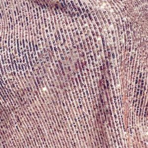 LOFT Pink Sequin Maxi Skirt